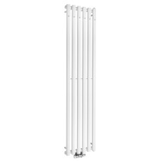 Radiátor PILON 418 x 1800 mm, so šiestimi vešiakmi na uteráky, matná biela farba Radiátor PILON 418 x 1800 mm, so šiestimi vešiakmi na uteráky, matná biela farba