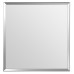 SILVER stropné LED svietidlo 28x28cm, 10W, 230V, 3000K/4000K/6500K, IP44, chróm