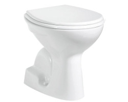 WC misa samostatne stojaci 36x54cm, spodný odpad, biela