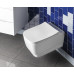 BELLO závesná WC misa Rimless, 35,5x53 cm, biela