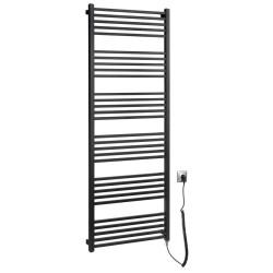 METRO-E elektrické vykurovacie teleso rovné 600x1620 mm, 800 W, čierne matné
