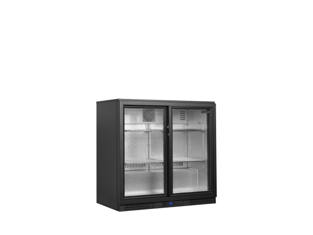 Minibar, presklené posuvné dvere BA 20 S