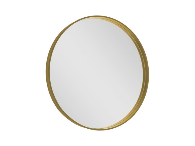 NOTION okrúhle zrkadlo v ráme ø 60cm, zlato mat