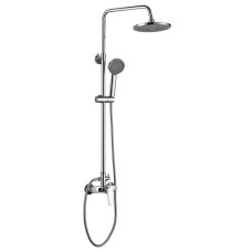 BARON sprchový sloup s pákovou baterií, chrom BARON sprchový sloup s pákovou baterií, chrom