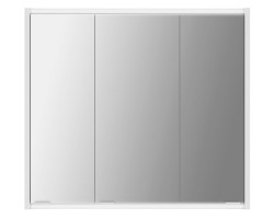Batumi galerka 80x71x15 cm, 2x LED osvetlenie, biela