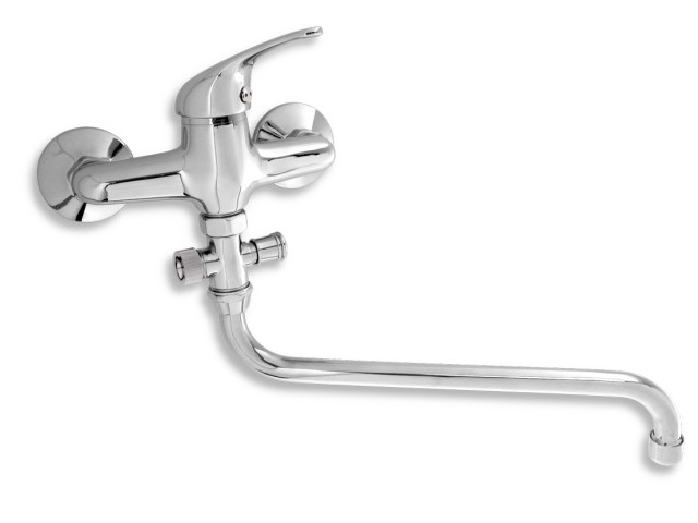 Paneláková batéria bez sprchy 150 mm Titania Iris chróm