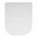 Toaletná doska PORTO, SLIM, Soft Close, Easy Take, biela