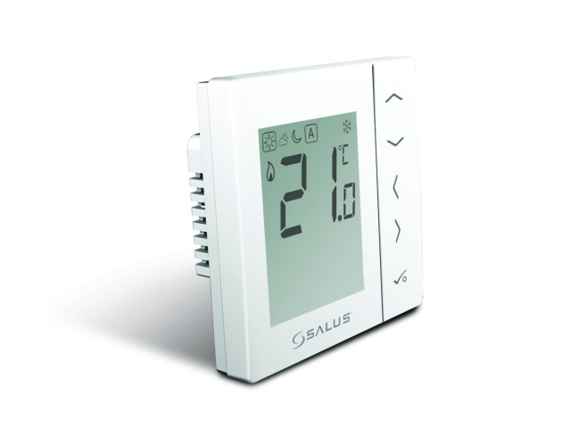 VS35W - Digitálny manuálny termostat 230V Biely
