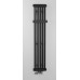 Vykurovacie teleso FEDE 1500x306 mm, 6 segmentov, čierne matné