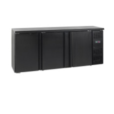 Minibar, plné výklopné dvere, čierny TEFCOLD CBC 310