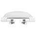 Toaletné sedadlo ABSOLUTE, Soft Close, Easy Take, biele