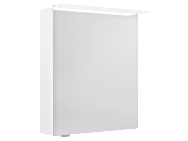 LINEX galerka s LED osvětlením, 60x70x15cm, levá/pravá, bílá