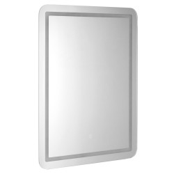 SALICA zrcadlo s LED osvětlením 60x80cm, dotykový senzor, stmívatelné