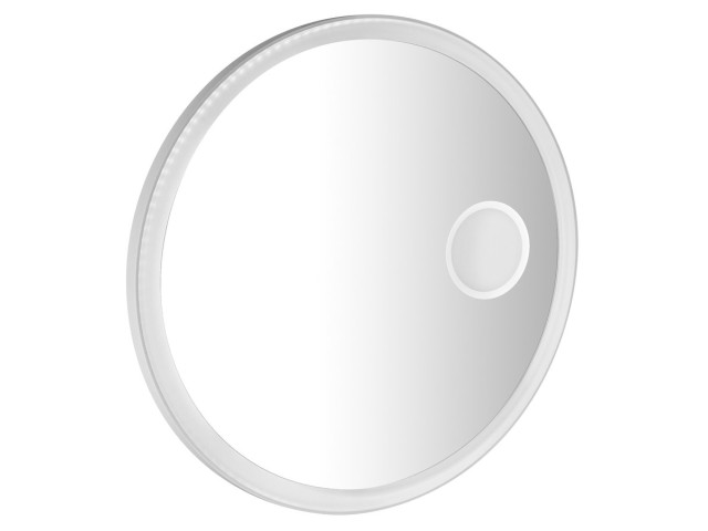 FLOAT okrúhle LED podsvietené zrkadlo, ø 90 cm, kozm.zrkadlo, IR senzor, 3500-6500°K, biela
