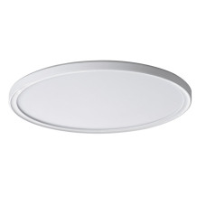AZPO stropné LED svietidlo, ø 420 mm, 22 W, IP54, biele
