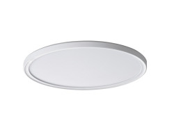 AZPO stropné LED svietidlo, ø 420 mm, 22 W, IP54, biele