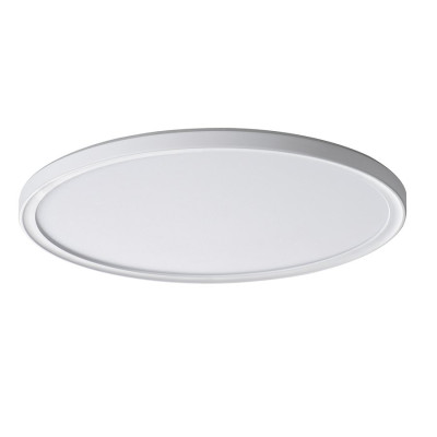 AZPO stropné LED svietidlo, ø 420 mm, 22 W, IP54, biele