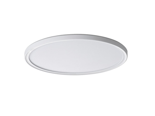 AZPO stropné LED svietidlo, ø 420 mm, 22 W, IP54, biele