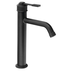 VERSI stojanková umývadlová batéria, výška 240 mm, čierna matná