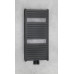 TONDI vykurovacie teleso rovné 450x970 mm, stredové pripojenie, čierna mat
