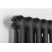 Vykurovacie teleso FEDE 1500x306 mm, 6 segmentov, čierne matné