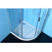 EASY LINE štvrťkruhová sprchová zástena 900x800mm, číre sklo