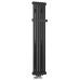 Vykurovacie teleso FEDE 1500x306 mm, 6 segmentov, čierne matné