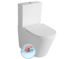 PACO RIMLESS WC kombi misa s nádržkou, sp./zadná