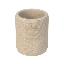 CRAFT stojaca sklenená pohár, béžová
