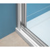 EASY LINE viacstenné sprchovací kút 900x1000mm, skladacie dvere, L / P variant, číre sklo