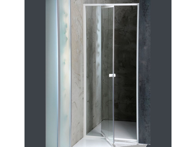 AMICO sprchové dvere výklopné 740-820x1850 mm, číre sklo
