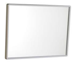 Zrkadlo 40x30cm, plastový biely rám