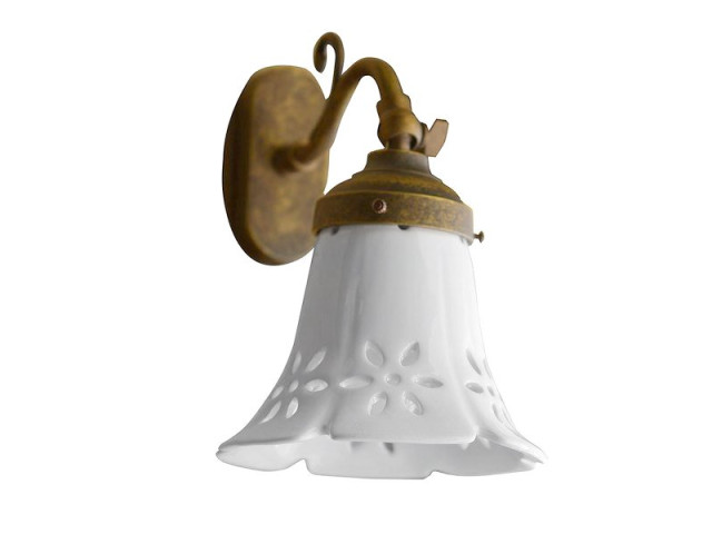MARSALA svietidlo E14, 40W, 230V, keramické tienidlo, bronz