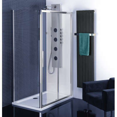 Obdĺžnikový sprchový kút LUCIS LINE 1000x800mm L/P variant