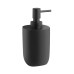 YLENIA dávkovač mydla na stojan, čierny