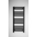 DIRECT radiátor s bočným pripojením 600x1320 mm, matná čierna