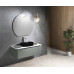 DARA CUT zrkadlo s LED podsvietením 20W, ø 100x90cm, vykurovacia fólia