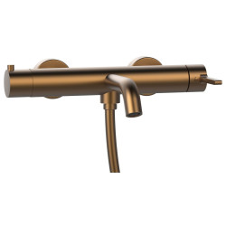 Nástenná vaňová batéria ICONIC, matná meď