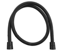 POWERFLEX opletená sprchová hadica, 120cm, čierna mat