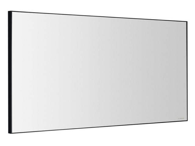 Arowana zrkadlo v ráme 1200x600mm, čierna mat