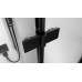 ZOOM BLACK štvorcový sprchový kút 900x900mm, rohový vstup