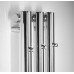 Vykurovacie teleso PILON 196x1800 mm, s tromi háčikmi na uteráky, chróm