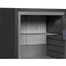 Minibar s plnými dverami, čierne opláštenie TEFCOLD TM 52