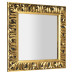 ZEEGRAS zrkadlo v ráme, 90x90cm, zlatá