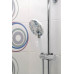 LIAM sprchový systém s termostatickou batériou a praktickú policou, chróm