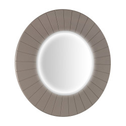 LUMIRO STRIP okrúhle zrkadlo s LED osvetlením v ráme ø 75 cm, agila LUMIRO STRIP okrúhle zrkadlo s LED osvetlením v ráme ø 75 cm, agila