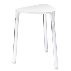 Yannis kúpeľňová stolička 37x43,5x32,3 cm, biela