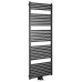 TONDI vykurovacie teleso rovné 600x1690 mm, stredové pripojenie, čierna mat