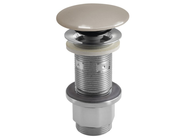 Odtok umývadla 5/4", click-clack, betónová zátka, 10-80 mm, piesok pololesklý