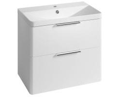 DENEB umývadlová skrinka 60,5x55x34,5cm, biela matná